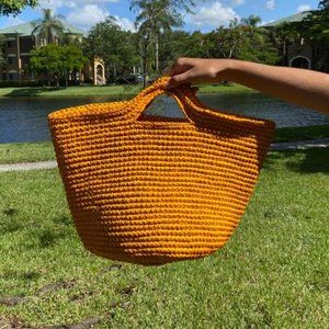 Handbag. Boho look. Made of natural fiber (Fique)